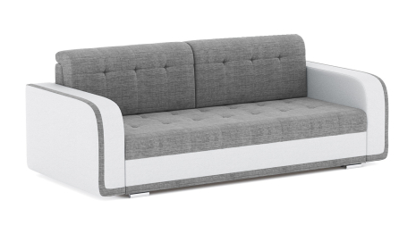 Диван-кровать Генри еврокнижка, рогожка+кож.зам