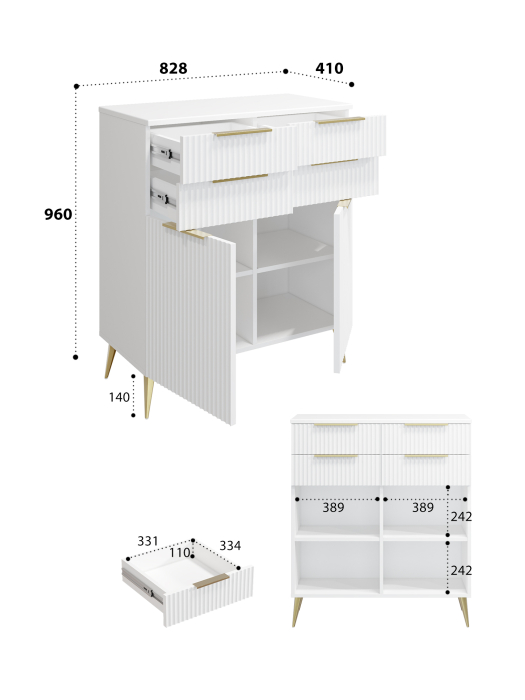 Комоды, Комод Афина АФ-06 