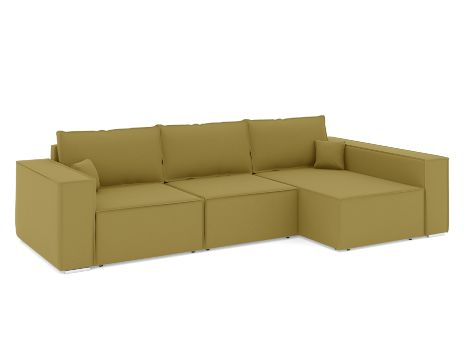 Диваны угловые в гостиную, Диван-кровать угловой Фостер Лофт, еврокнижка велюр