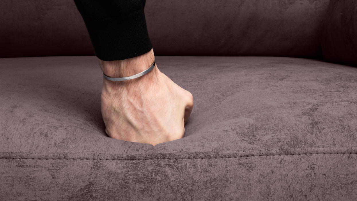 Диваны угловые в гостиную, Диван угловой Trump, велюр