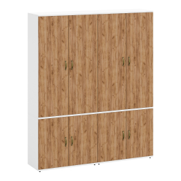Модульная мебель Лидер-8 набор из двух шкафов для одежды и белья