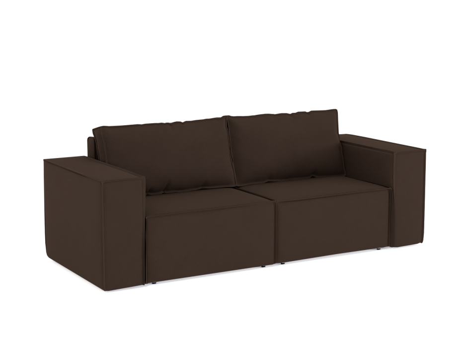 Диваны еврокнижки, Диван-кровать Лофт еврокнижка-трансформер, велюр