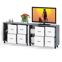 Два комода РВК 125-1204 с дверкой и 4-мя ящиками