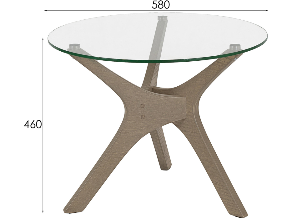 Журнальные столики, Стол журнальный Мебелик Рилле 446