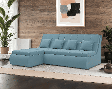 Диваны угловые в гостиную, Диван угловой Дубай (Велюр)