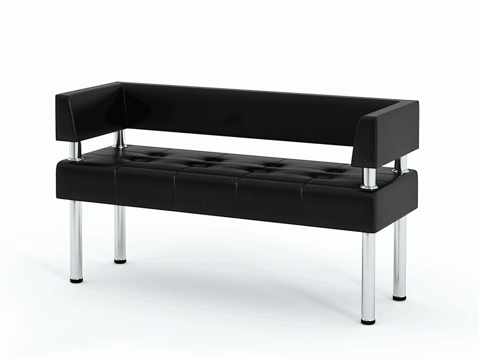 Офисные диваны, Офисный диван бизнес п-образный 140см