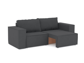 Диван-кровать Лофт еврокнижка-трансформер, велюр