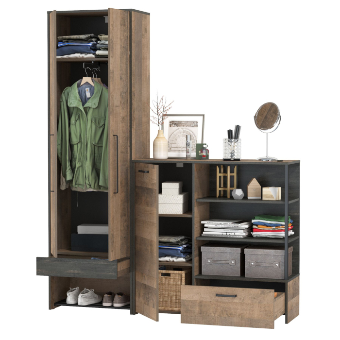 Прихожие, Шкаф для одежды в прихожую и большой комод Трувор