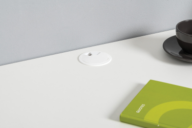 Рабочие столы для двоих детей и комод Торонто № 09