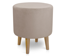 Банкетки, Пуфик круглый Ронд на высоких ножках, микровелюр
