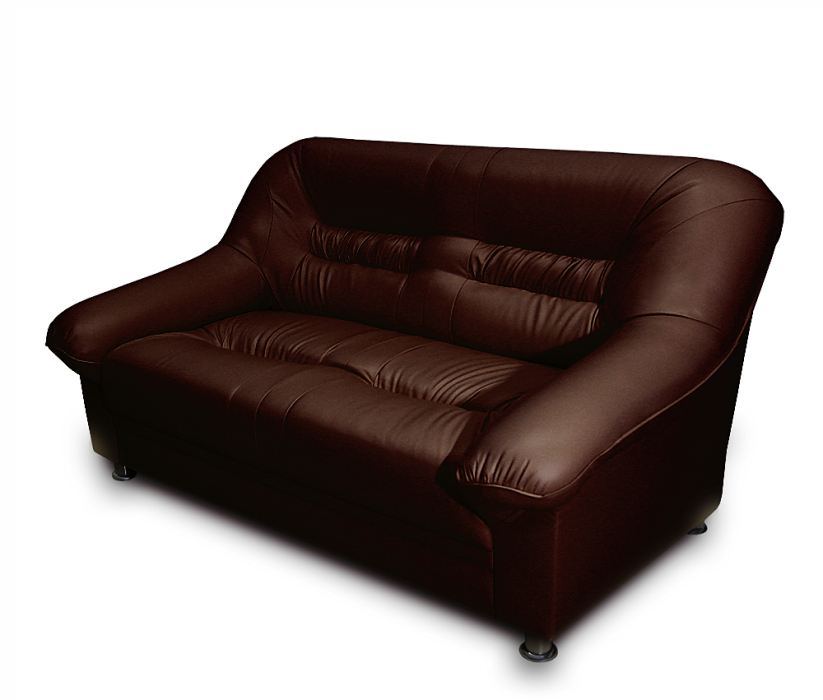 Диваны прямые, Диван Честер (Карелия) 2-х местный, экокожа