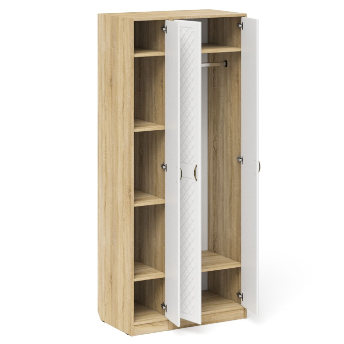 Прихожие, Шкаф-пенал для прихожей П-6-500 фрезеровка ромб