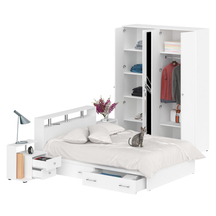 Спальные гарнитуры, Спальный гарнитур Камелия №8