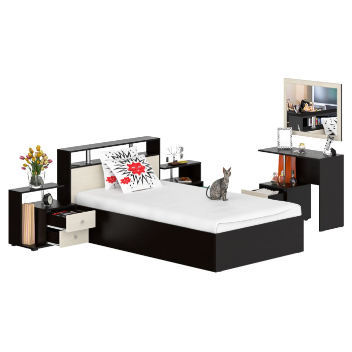 Спальные гарнитуры, Спальный гарнитур Камелия №6