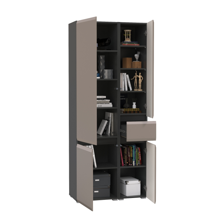 Шкафы распашные, Шкаф с ящиком и пенал Сидней 13.200