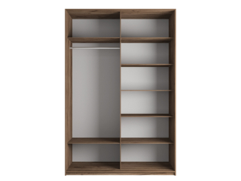 Шкаф-купе Эста 2-х дверный ДСП/Стекла хаки/Доводчик 200х66х240