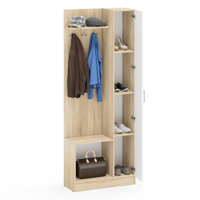 Прихожие, Прихожая с зеркалом в маленькую прихожую РВК Камелия-8