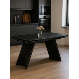 Керамический стол Вейв new 140(200)х80