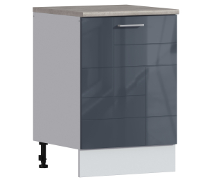 Неаполь шкаф 60 напольный с фасадом