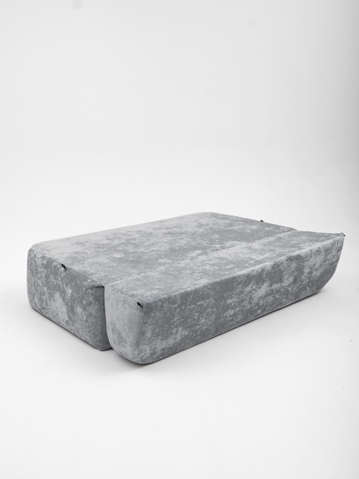 Дизайнерские диваны для гостиной, Бескаркасный диван Бабл, плюше 