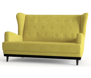 Диван прямой Барон Люкс, Велюр