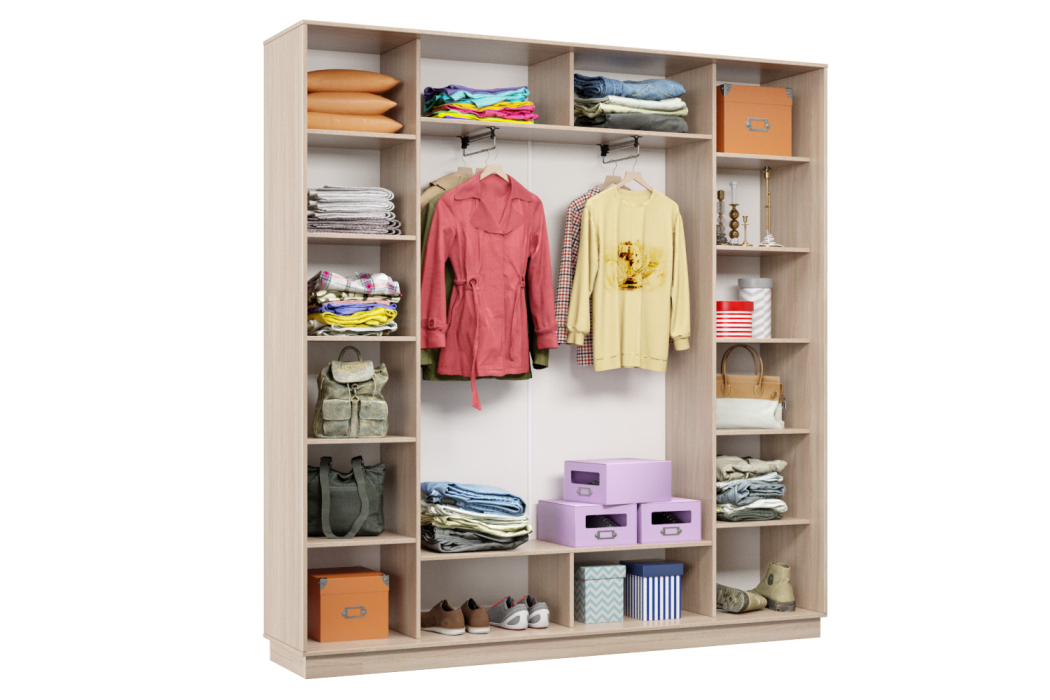 Шкафы-купе 3-х дверные, Шкаф-купе Премьер Лайт 35 (01;01;01) трехдверный