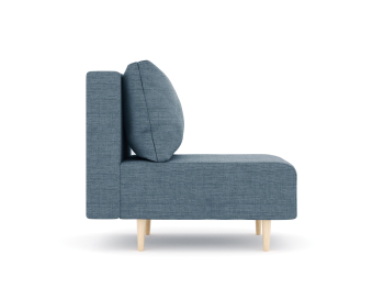 Кресло для отдыха Милли без подлокотников, рогожка