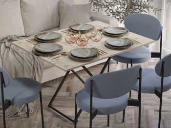 Стол универсальный трансформируемый АНДРЭ Loft ЛДСП