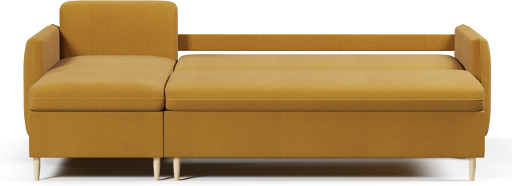 Диван-кровать угловой Рон 2 пантограф,велюр