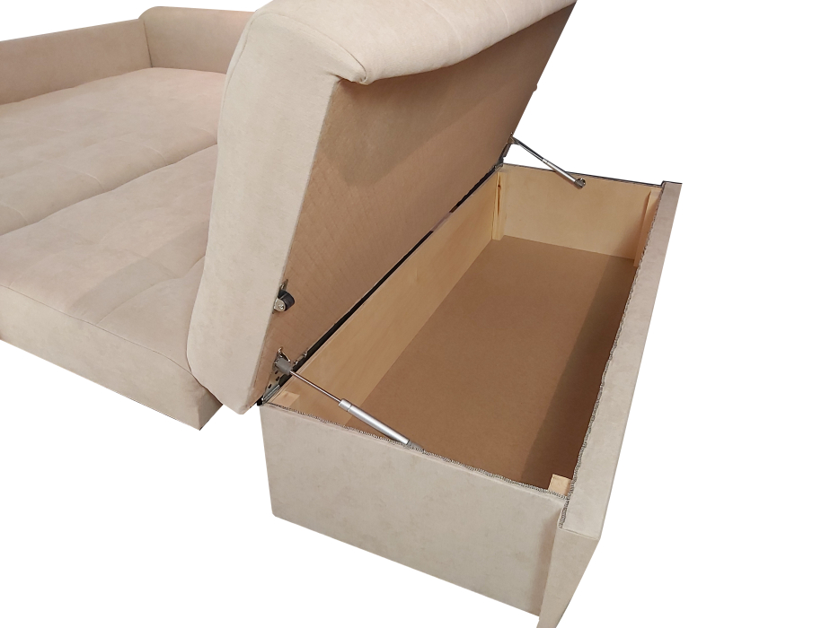 Диваны прямые, Диван-кровать аккордеон Монако Лотос 120, велюр