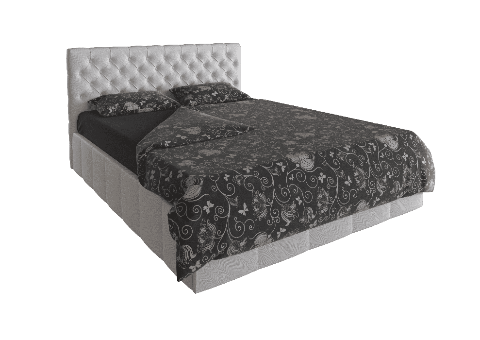 Мягкая кровать, Кровать АМАЛИЯ 1200х2000 с ПМ.Ткань.