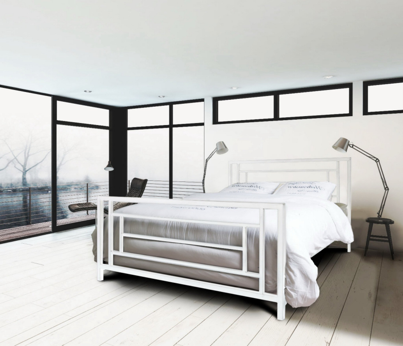 Кровати 180х200, Кровать в стиле лофт Орландо 1.8