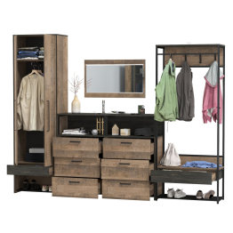 Прихожая Трувор в стиле лофт № 235