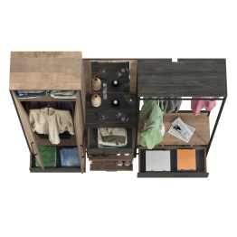 Набор мебели для прихожей в современном стиле Трувор № 232