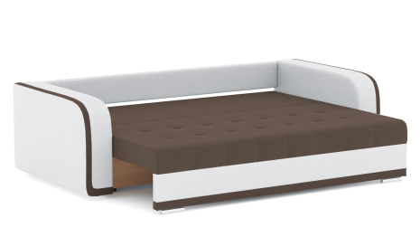 Диван-кровать Генри еврокнижка, велюр+кож.зам