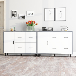 Два комода РВК 125-1204 с дверкой и 4-мя ящиками