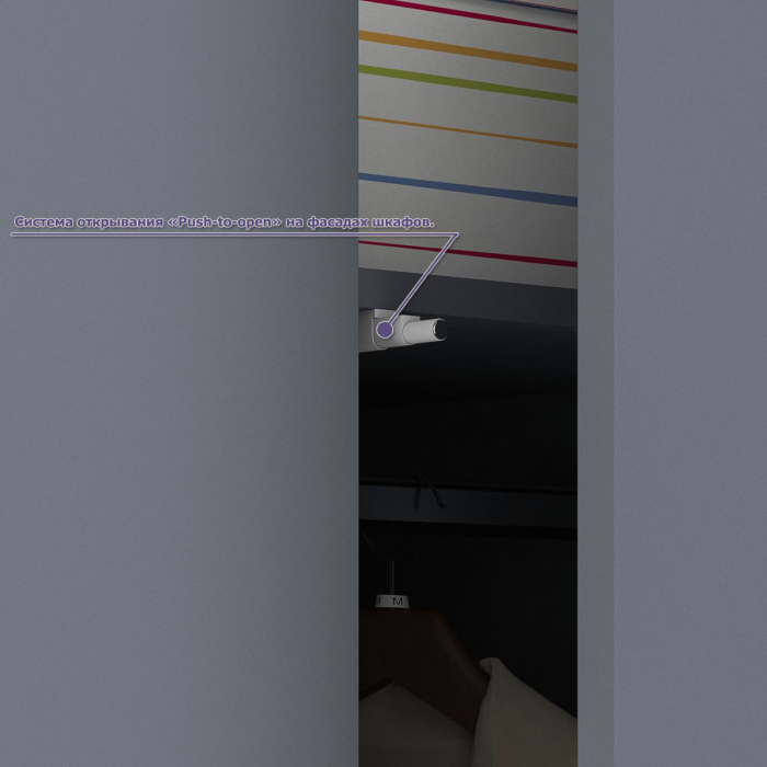 Домашние кабинеты, Платяной шкаф две двери Мори МШ800.1 с компьютерным столом и полкой навесной