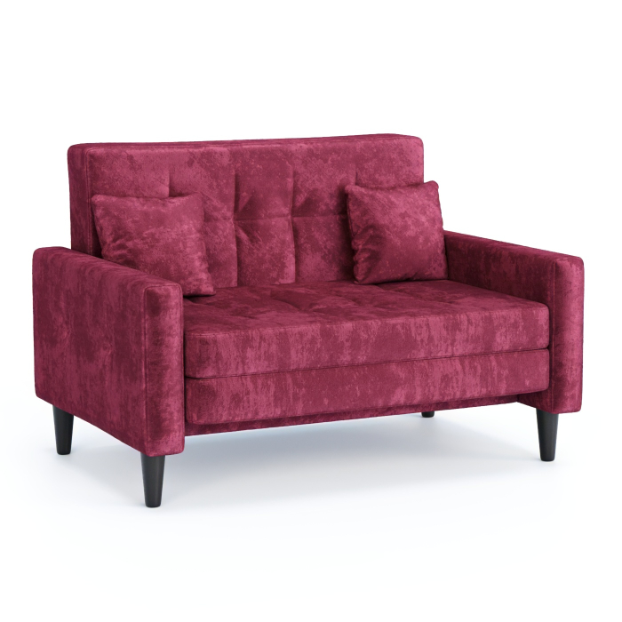 Диваны кровати прямые, Диван-кровать Этро Люкс, велюр