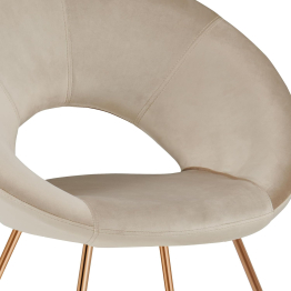 Комплект стульев Refuge, золотой (Комплект 2 шт)