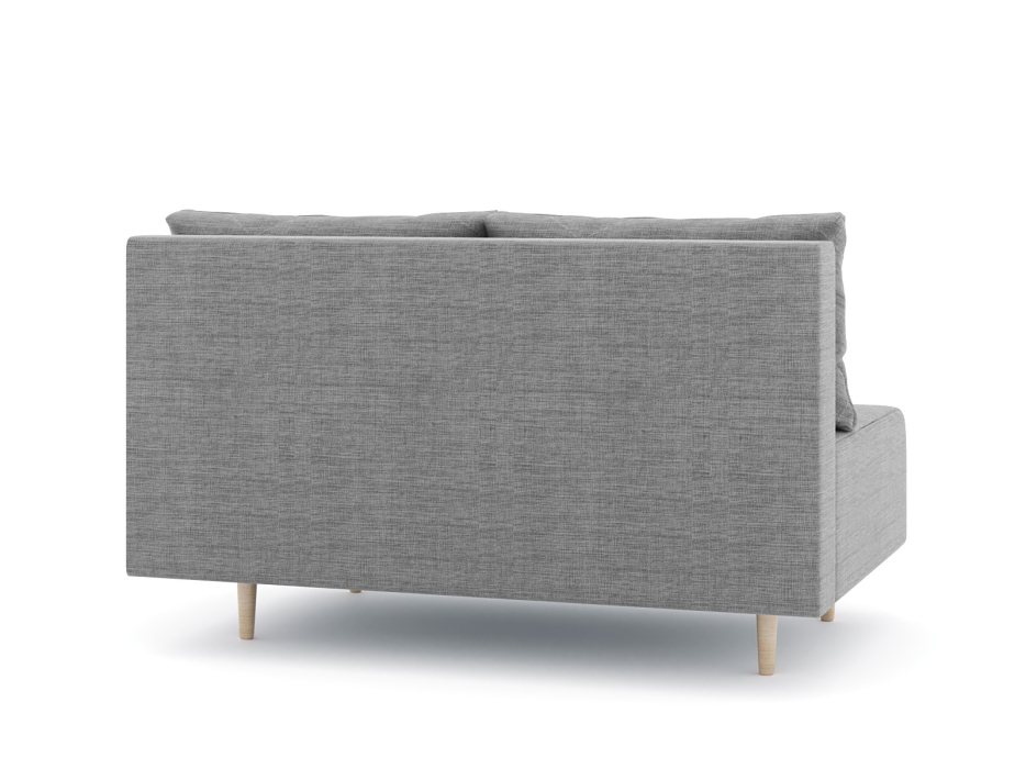 Диваны прямые кухонные, Диван прямой нераскладной Милли мини 2-х  местный без подлокотников, рогожка