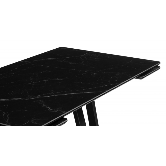 Обеденные столы, Керамический стол Памелла 120(180)х80