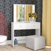 С зеркалом, Стол туалетный с подсветкой СТ-5