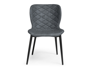 Стул  Катабучи ткань/черный глянец