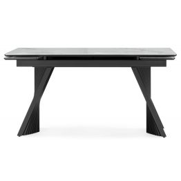 Стеклянный стол Вейв 140(200)х80