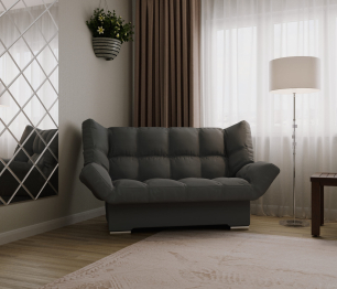 Прямой диван Клик-Кляк,велюр