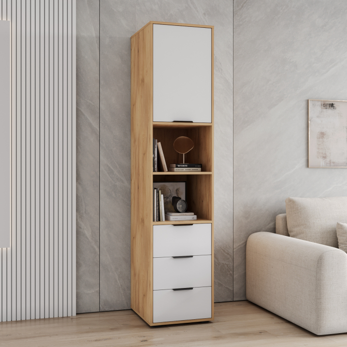 Шкафы одностворчатые, Пенал Оптима ОП-03