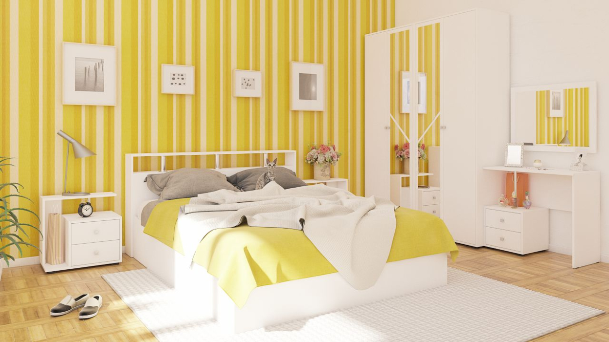 Спальные гарнитуры, Спальный гарнитур Камелия №2