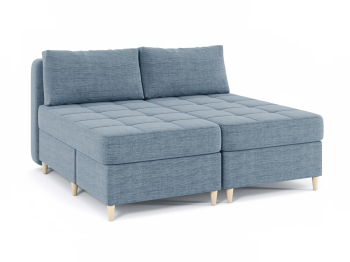 Диван-кровать угловой Оливер 2 еврокнижка-трансформер, рогожка Люкс