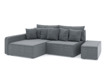 Диван-кровать угловой Портленд еврокнижка НПБ, рогожка Дрим