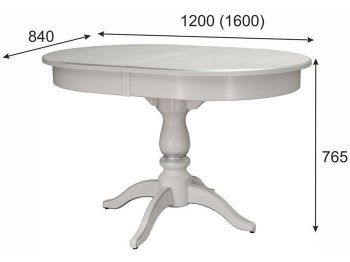 Стол обеденный Мебелик Тарун 4